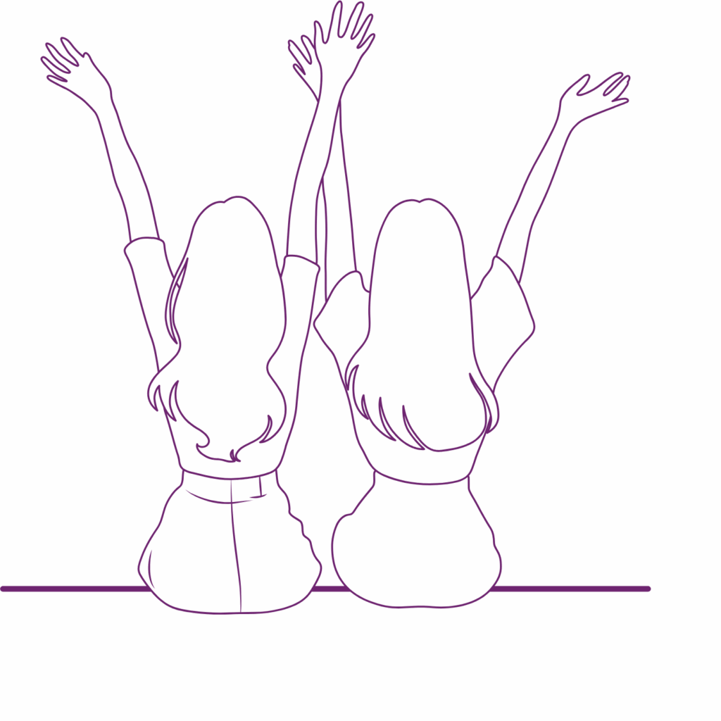 Frühling Verbundenheit Frauen